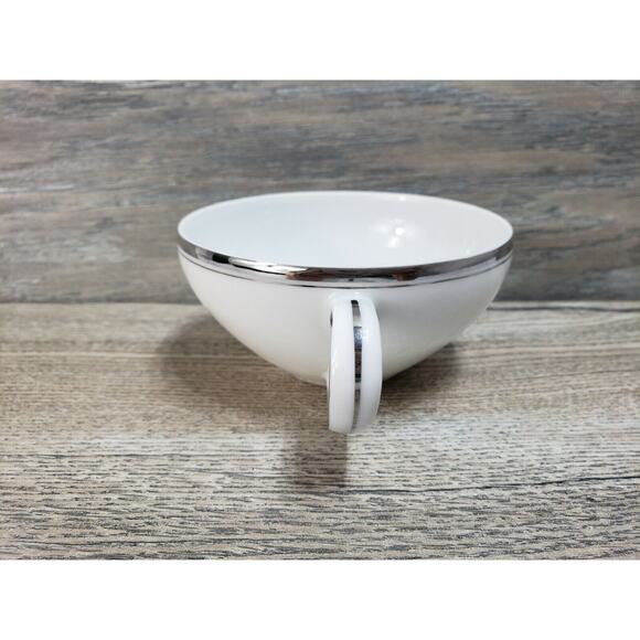 Fukagawa Arita Hand Painted Small Tea Cup Silver Pattern 900P - Picture 6 of 9